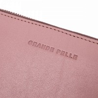 Кожаный женский кошелек ручной работы GRANDE PELLE 16797 