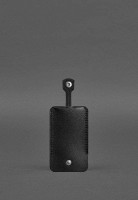 Кожаная ключница 1.0 черная Краст BN-KL-1-G