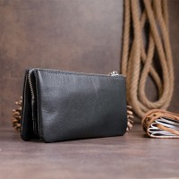 Женский кожаный клатч ST Leather 19246 Черный