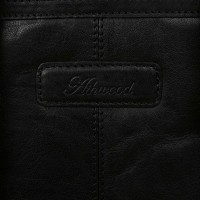 Мужская кожаная сумка Ashwood  G33 Black