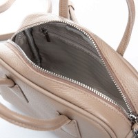 Женский молодежный кожаный клатч ALEX RAI 39059-1 beige