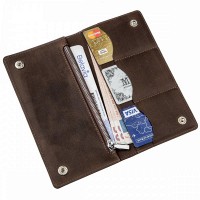 Мужской бумажник из кожи SHVIGEL 16198