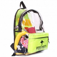 Прозрачный рюкзак POOLPARTY Plastic