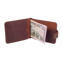 Зажим для купюр Hi Art MC-01/1 Shabby Сognac