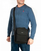 Сумка через плечо Lanpad A76811 black
