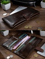 Кожаный бумажник Hi Art WP-06 Crystal Olive