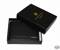 Мужское кожаное черное портмоне CROSS CLASSIC CENTURY AC018575B-1