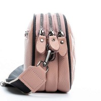 Женский молодежный кожаный клатч ALEX RAI 17001 pink