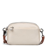 Женский молодежный кожаный клатч ALEX RAI 19204 white