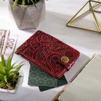 Зажим для купюр Hi Art «Buta Art» MC-01 Crystal Red