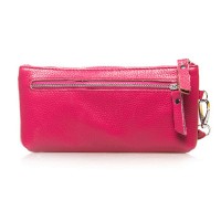 Женская кожаная косметичка Cosmetic bag A-00276-4 rose