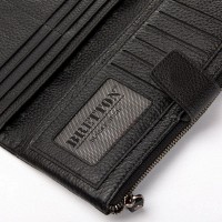 Мужской кожаный кошелек BE BRETTON C165-5-20 black