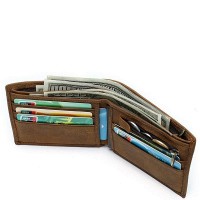 Кожаный бумажник Vintage 20042