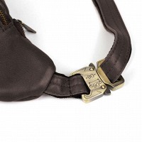 Мужская кожаная сумка бананка, сумка напоясная TARWA GC-3079-4lx