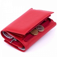 Женский кожаный кошелек ST Leather 19358 Красный