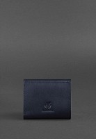 Женский кожаный кошелек BlankNote 2.1 темно-синий Краст BN-W-2-1-NAVY-BLUE