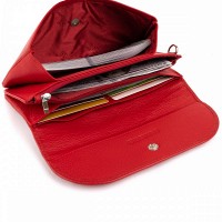 Женский кожаный клатч ST Leather 19321 Красный