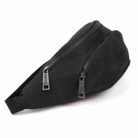Мужская кожаная сумка бананка, сумка напоясная TARWA RA-30351-3md