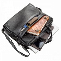 Мужская кожаная сумка SHVIGEL 11110