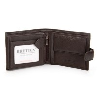 Мужской кожаный кошелек BE BRETTON 208-3204 brown