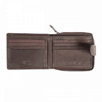 Кожаный мужской кошелек Ridgeback JBNC43MN Brown (Коричневый)