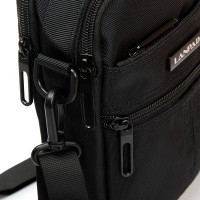 Мужская небольшая сумка через плечо и пояс Lanpad 3790 black