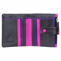 Женский кожаный кошелек Visconti m77 blk m