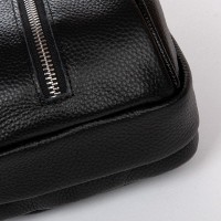 Женский молодежный кожаный клатч ALEX RAI 88082 black