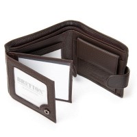 Мужской кожаный кошелек BE BRETTON M3603 brown