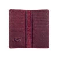 Кожаный бумажник Hi Art WP-02 Shabby Plum Mehendi Classic