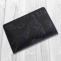 Кожаное портмоне Hi Art 7 wonders of the world РB-02-S19-4013-T002