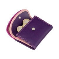 Кожаный женский кошелёк Visconti RB126 Zanzibar (Berry Multi)