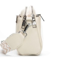 Женская кожаная сумка ALEX RAI 8960 white