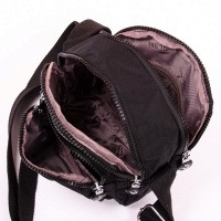 Женская летняя тканевая сумка Jielshi C23 black