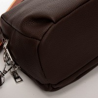 Женская кожаная сумка ALEX RAI 99125 brown