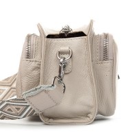 Женская кожаная сумка ALEX RAI 2051-9 l.beige