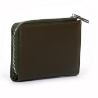 Женский кожаный кошелек Classik  DR. BOND WN-23-20 green