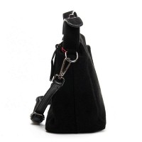 Женская замшевая сумка ALEX RAI 9148 black