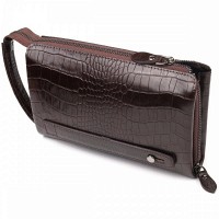 Кожаный мужской клатч-барсетка CANPELLINI 21561 