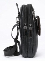 Мужская кожаная сумка на пояс Vintage 20358 