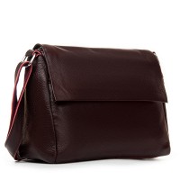 Женская кожаная сумка ALEX RAI 6504 wine red