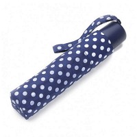 Механический женский зонт Incognito-4 L412 Navy Spot (Горошек)
