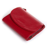Женский кожаный кошелек Classik  DR. BOND WRS-239-1 red