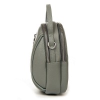 Женский молодежный кожаный клатч ALEX RAI 88082 blue