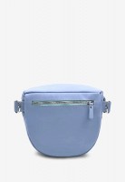 Кожаная поясная сумка/ кроссбоди The Wings tw-vacation-light-blue