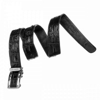 Ремень автомат из кожи крокодила (каймана) CROCODILE LEATHER 18236