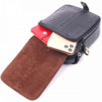 Мужская кожаная сумка через плечо Vintage 21299 