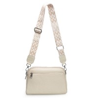 Женская кожаная сумка ALEX RAI 8960 white