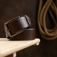 Мужской ремень из натуральной кожи Vintage 20701