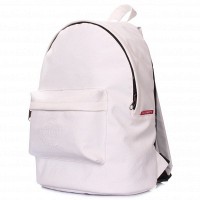 Городской рюкзак из кожзама POOLPARTY white